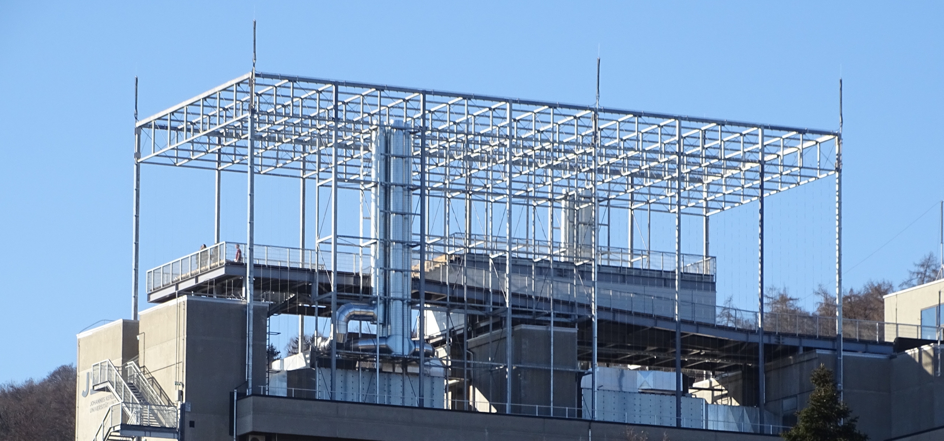 JKU Campus Linz - Somnium, Durchwegung